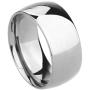 TIGRADE 2mm 4mm 6mm 8mm 10mm Titanium Ring Plain Dome High Polished Wedding Band Comfort Fit Size 3-15