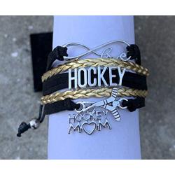 Sportybella Hockey Mom Bracelet, Hockey Mom Jewelry, Ice Hockey Mom Gift, for Moms with Hockey Players