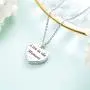 S925 Sterling Silver Aromatherapy Essential Oil Diffuser Necklace Love Heart Locket Perfume Pendant Necklace Jewelry 18+2''Adjustable Chain S925 Sterling Silver Aromatherapy Essential Oil Diffuser Necklace Love Heart Locket Perfume Pendant Necklace Jewelry 18+2''Adjustable Chain