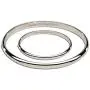 Sterling Silver Mom and Me Bangle Set with''Never Ending Love'' Inscription for Mother and Daughter Sterling Silver Mom and Me Bangle Set with''Never Ending Love'' Inscription for Mother and Daughter
