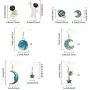 12 Pairs Moon Star Earrings Dangle Earth Planet Asymmetrical Drop Earrings Astronaut Stud Earrings Jewelry for Women Girls 12 Pairs Moon Star Earrings Dangle Earth Planet Asymmetrical Drop Earrings Astronaut Stud Earrings Jewelry for Women Girls