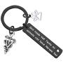 CENWA Veterinarian Gift Vet Tech Appreciation Gift Medical Veterinarian Caduceus KeychainI God Made Vet Techs So Animals Can Have Heroes Too Veterinary Medicine Graduation Gift