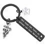 CENWA Veterinarian Gift Vet Tech Appreciation Gift Medical Veterinarian Caduceus KeychainI God Made Vet Techs So Animals Can Have Heroes Too Veterinary Medicine Graduation Gift