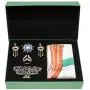 Hypetons Fashion Jewelry Gift for Women - 5 Piece Costume Jewelry Set Mothers Day Gift for Girlfriend Lover Mom Grandma Scarf for Her Hair Clips for Girl Scarf Buckle for Women Earrings Brooch Pin
