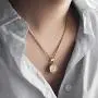 Trendsmax Hexagon Initial Letter A to Z Alphabet Pendant Necklace for Women Girls Gold Plated Stainless Steel Curb Cuban Link Chain Necklace Length Personlized Trendsmax Hexagon Initial Letter A to Z Alphabet Pendant Necklace for Women Girls Gold Plated Stainless Steel Curb Cuban Link Chain Necklace Length Personlized