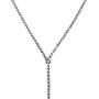 UdobuyPunk Gothic Long Black Velvet PU Leather Chain Necklace Stretch Tattoo Choker Elastic Tassel Necklaces