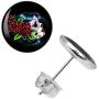 Day of the Dead Dios de Los Muertos Skull Earrings for Girls, Boys, Womens, Mens Earring Costume Party