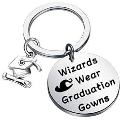 Zuo Bao Graduation Gift Junior High School Graduation Keychain University College Graduation Gift Wizards Wear Graduation Gowns Jewelry Class 2020 or 2021 Best Graduation GIF
