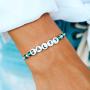 Pura Vida Salty Alphabet Beed Bracelet