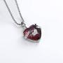 Roselove Jewelry Urn Necklaces for Ashes for Women Cremation Necklace Heart Keepsake Gift