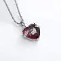 Roselove Jewelry Urn Necklaces for Ashes for Women Cremation Necklace Heart Keepsake Gift