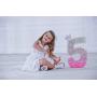 Aesnefe Unicorn CupCupcake Charm Bracelet Birthday Number Necklace with 3rd 4th 5th 6th 7th 8th 9th Birthday Gifts for Girls Kids 2 Packs