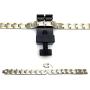 Steel Link Magnetic Bracelet for Women, Health Function Element of Magnets, Free Link Removal Kit