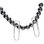 Jovivi Black Magnetic Hematite 7 Chakra Healing Balancing Therapy Energy Crystal Stretch Beads Bracelet & Tree of Life Necklace Pendant