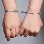 FUNRUN JEWELRY 2Pairs Couple Magnetic Bracelets Set Relationship Mutual Couple Bracelet Adjustable Handmade Vows of Eternal Braided Rope Couple Gift Jewelry Set for Women Men