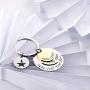 G-Ahora Hamilton Gift Keychain Hamilton Muscial Gift Broadway Jewelry for Girls Women