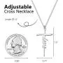JSJOY Cross Necklace for Women Religious Gifts Cross Necklace Chain Faith Cross Pendant Necklace for Teen Girls JSJOY Cross Necklace for Women Religious Gifts Cross Necklace Chain Faith Cross Pendant Necklace for Teen Girls