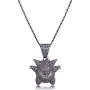 KMASAL Jewelry Unisex Exquisite Bubble Pendant Hip Hop Iced Out Rhinestone Crystal Necklace 18K Gold Plated with 24” Stainless Rope Chain for Men Women KMASAL Jewelry Unisex Exquisite Bubble Pendant Hip Hop Iced Out Rhinestone Crystal Necklace 18K Gold Plated with 24” Stainless Rope Chain for Men Women