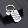 WSNANG Godmother Gift Teach Me All About Love Guide Me in My Faith Keychain Best Godmother Ever Jewelry Baptism Gift for Godmother