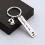 SEIRAA Pregnancy Gift New Dad Jewelry Daddy to Be Keychain Gift for New Mommy Dad Parents to be Gift SEIRAA Pregnancy Gift New Dad Jewelry Daddy to Be Keychain Gift for New Mommy Dad Parents to be Gift