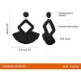 Beaded Tassel Earrings for Women Fashion Girls Teens, Drop Dangle Bohemian Accessories
