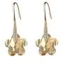 Swarovski Crystal Flower Drop Dangle Earrings for Women Fashion 14K Gold Plated Hypoallergenic Jewelry Swarovski Crystal Flower Drop Dangle Earrings for Women Fashion 14K Gold Plated Hypoallergenic Jewelry