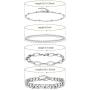 Gold Bracelets for Women Girls 14K Gold Plated Dainty Link Paperclip Choker Bracelet Stack Gold Small Ball Beads Bracelets Adjustable Layered Metal Link Bracelet