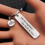 MAOFAED Funny Friend Gift We Go Together Like & You Funny Gift Friend Friendship Keychain BFF Gift