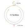 Awanka Butterfly Necklaces Dainty Choker Necklace Butterfly Pendant Necklace Chain Tiny Minimalist Jewelry Gift for Women Teen and Girls (Gold)