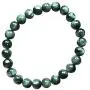8mm Natural Green Seraphinite Bracelet, Seraphinite Crystal Jewelry For Women Lady Man Round Beads Stretch AAAAA