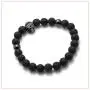 Nsitbbuery Fashion Crystal Eye Skull Bracelet 8MM Lava Rock Bead Bracelet Nsitbbuery Fashion Crystal Eye Skull Bracelet 8MM Lava Rock Bead Bracelet