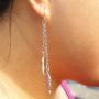 Lariat Necklace Bar Pendant Necklace Y Necklaces for Women Gold Silver Necklace Dainty Jewelry Gift Lariette Necklace