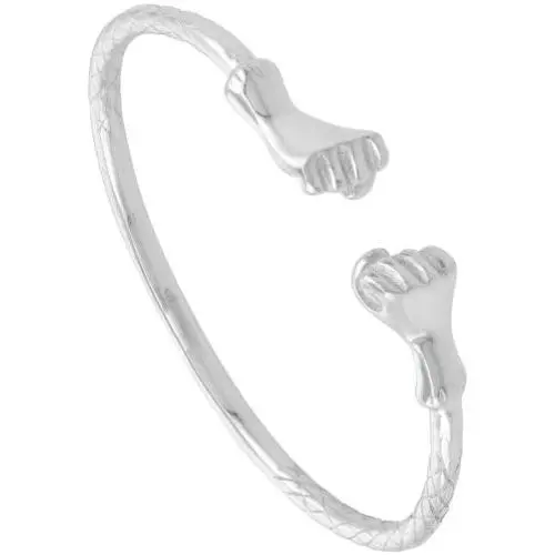 Sterling Silver West Indies Fists Cuff Bracelet Mens Womens & Kids Sizes 5.5-8.5 inch Sterling Silver West Indies Fists Cuff Bracelet Mens Womens & Kids Sizes 5.5-8.5 inch