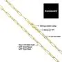 KoolJewelry 14k Yellow Gold 3.2 mm Polished Capsule Paperclip Chain Necklace (18, 20, 24, 30 or 36 inch) KoolJewelry 14k Yellow Gold 3.2 mm Polished Capsule Paperclip Chain Necklace (18, 20, 24, 30 or 36 inch)