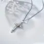 WINNICACA Sterling Silver Necklaces for Mother Cross/Infinity Circle/Heart Jewelry for Mom for Mom from Daughter Son WINNICACA Sterling Silver Necklaces for Mother Cross/Infinity Circle/Heart Jewelry for Mom for Mom from Daughter Son