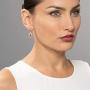 Peora Sterling Silver Earrings for Women, Eden Teardrop Design in Natural, Created and Simulated Gemstones