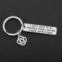 MAOFAED Tv Show Inspired Gift Best Friend Gift Birthday Gift JAMMF Gift TV Show Gifts Keychain for Men Women