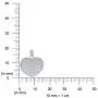 Elmas Round Natural Diamond Sterling Silver Diamond Heart Love Pendant Necklace for Teens Womens Elmas Round Natural Diamond Sterling Silver Diamond Heart Love Pendant Necklace for Teens Womens