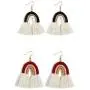 2 Pairs Colorful Layered Tassel Earrings Rainbow Fashion Bohemian 3 Tier Fringe Statement Dangle Drop Earrings Dainty handmade Braid Earring Set for Women Girls Jewelry 2 Pairs Colorful Layered Tassel Earrings Rainbow Fashion Bohemian 3 Tier Fringe Statement Dangle Drop Earrings Dainty handmade Braid Earring Set for Women Girls Jewelry