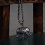 Bi Fang Elephants necklace gifts for women/family lucky elephant charm jewelry pendant