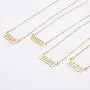 Joycuff Birth Year Number Necklaces Old English Necklace for Women Daughter Teen Girl Sister Personalized Christmas Birthday Jewelry 18K Real Gold Stainless Steel Pendant Joycuff Birth Year Number Necklaces Old English Necklace for Women Daughter Teen Girl Sister Personalized Christmas Birthday Jewelry 18K Real Gold Stainless Steel Pendant