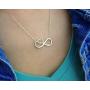 EFYTAL Girlfriend Gifts, Girlfriend Birthday Gift Ideas For Her, Romantic Sterling Silver Infinity with Heart Necklace Jewelry for Women, Cute Anniversary / Valentines Day Present