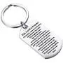 Gzrlyf The Lords Prayer Keychain Our Father who Art in Heaven Matthew 6:9-13 Religious Gifts Gzrlyf The Lords Prayer Keychain Our Father who Art in Heaven Matthew 6:9-13 Religious Gifts
