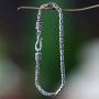 NOVICA .925 Sterling Silver Balinese Chain Bracelet, Borobudur Collection
