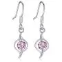 TENGTEGNFIT Cube Zircon Dangle Drop Earrings Sterling Silver Chain Pendant Necklace Jewelry Sets for Women Girls, Gift Box TENGTEGNFIT Cube Zircon Dangle Drop Earrings Sterling Silver Chain Pendant Necklace Jewelry Sets for Women Girls, Gift Box
