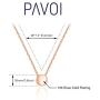 PAVOI 14K Gold Plated Sterling Silver Dot Pendant | Layered Necklaces | Gold Necklaces for Women | 18'' Length with a 2'' Extension