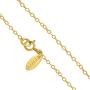 Azaggi Jerusalem Crusaders Cross Pendant Necklace 14k Gold Plating Over 925 Sterling Silver (24 Inches) Jewelry Gift