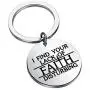UJIMS Movies Quote Gift Faith Keychain I Find Your Lack of Faith Disturbing Keychain Graduation Inspired Gift for Movies Fans Religious Jewelry