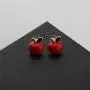 CENWA Tiny Red Apple Earrings Teacher Appreciation Gift Teacher Jewelry Teacher Gift Teachers Day Gift Teacher Retirement Gift