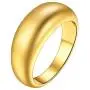 U7 Bold Stacking Ring for Women Minimalist Statement Jewelry Stainless Steel 18K Gold Plated Personalized Chunky Dome Ring, Size 7 to 12, Custom Text Engravable, with Gift Box U7 Bold Stacking Ring for Women Minimalist Statement Jewelry Stainless Steel 18K Gold Plated Personalized Chunky Dome Ring, Size 7 to 12, Custom Text Engravable, with Gift Box